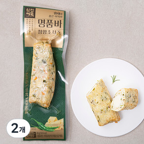 삼진어묵 명품바 청양초치즈, 80g, 2개