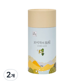 운남보이차 보이꽃차 금은화 산차, 120g, 1개입, 2개