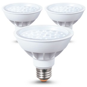 씨티오 LED PAR30 집중형 15W, 3개, 전구색