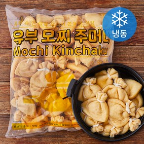 지엔씨푸드 유부 모찌 주머니 50입 (냉동), 1kg, 1개