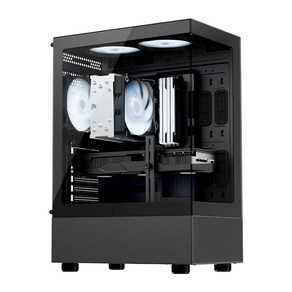 주연테크 2024 MARINE 라이젠5 라이젠 7000 시리즈 지포스 RTX 4070, 블랙, D375F47-B, 512GB, 16GB, Fee DOS