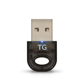 TG삼보 블루투스 V.5.0 USB 3Mbps 동글, TG-BTD10K, 블랙