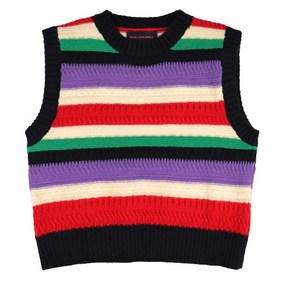 핑크파인애플 여성용 COZY STRIPE VEST