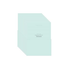 톡톡팬시 마음속이야기 편지지 40p + 봉투 20p 세트, 민트, 1세트