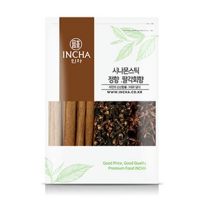 인차 뱅쇼 만들기 재료 시나몬스틱 100g + 정향 100g + 팔각회향 100g 세트