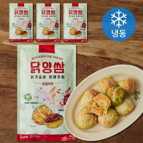 닭가슴살 양배추쌈 닭갈비맛 (냉동), 280g, 4개