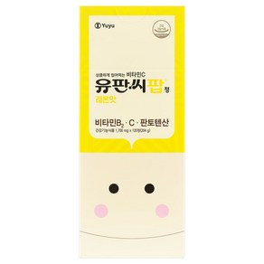 유유제약 유판씨팝정 비타민 레몬맛, 120정, 1개