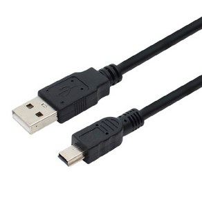 엠비에프 USB2.0 미니 5P 케이블 MBF-UM205, 50cm, 1개