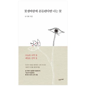 꽃샘바람에 흔들린다면 너는 꽃:류시화 시집