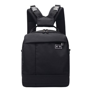 BAGnBAGs 숄더 겸용 카메라 백팩 DS-175, 블랙, 1개