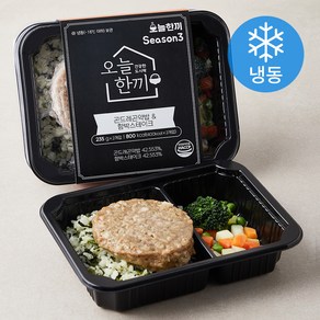 오늘한끼 곤드레곤약밥 & 함박스테이크 (냉동), 235g, 2팩