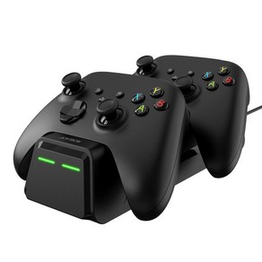 조이트론 XBOX Series X/S 듀얼 차저 충전 거치대 + 배터리팩 포함