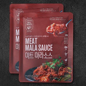 존쿡델리미트 미트 마라소스, 150g, 2개