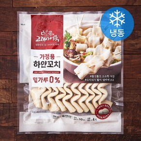 고래사어묵 가정용 하얀꼬치 어묵 밀가루 0% (냉동), 266g, 1개