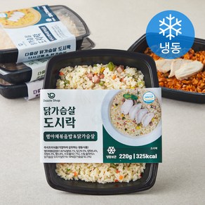 다즐샵 닭가슴살 도시락 220g x 5종 B세트 (냉동)