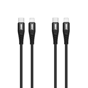 썬더 USB C to 8핀 3A 아이폰 충전 데이터 케이블 2p