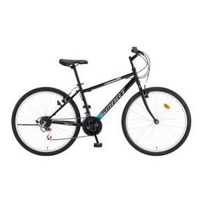 스마트 26 컴뱃 그립 21단 MTB 자전거 미조립, 블랙 + 네온블루, 40.64cm, 1개