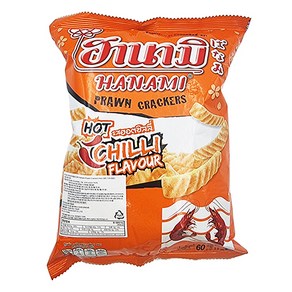 하나미 크래커 핫칠리 매운맛 과자, 52g, 24개