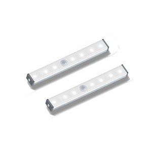 노바리빙 LED 센서바 100mm 2p, 주광색, 2개