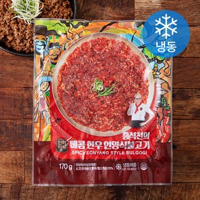 천하일미 매콤 한우 언양식불고기 (냉동), 1개, 170g