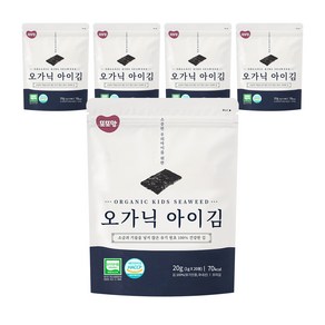 또또맘 오가닉 아이, 김, 5개, 20g