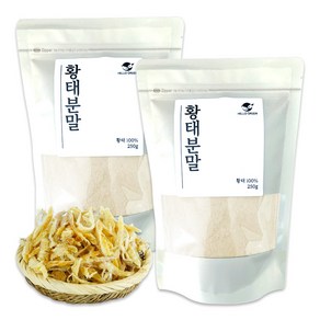 헬로우그린 황태 분말 팩, 250g, 2개