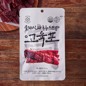 푸드랩플러스 클래식과 후추의 만남 고육포, 1개, 30g