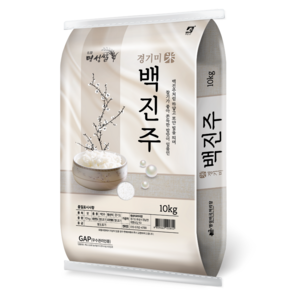 명성쌀 경기미 백진주, 10kg, 1개, 상등급