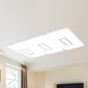 원하 LED 투라인 거실 6등 150W, 화이트