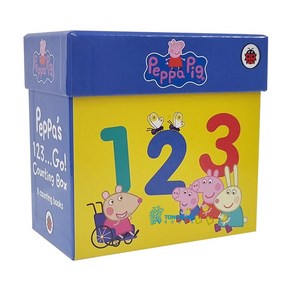 Peppa Pig : Peppa's 1 2 3 Go - 보드북 8종 Box Set, Ladybid