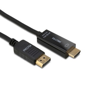 케이엘컴 V1.2 DP to HDMI 디스플레이포트 케이블 단방향