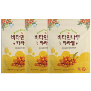 하이투데이 비타민 나무 캬라멜, 120g, 3개