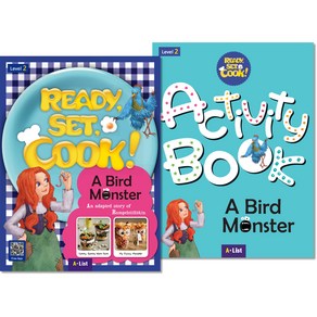 Ready Set Cook! Level 2: A Bid Monste SB+WB (with App QR+Wall Chat+Cooking Cad), A*List, Ready, Set, Cook! Level 2: A.., 편집부(저)