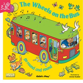 노부영 마더구스 세이펜 The Wheels on the Bus Go Round and Round (Papeback), 제이와이북스