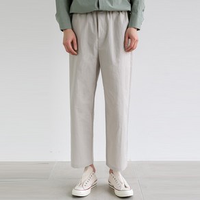 남성용 Wide banding pants