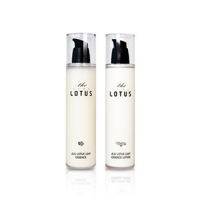 더퓨어로터스 제주 연꽃잎 수분 에센스 125ml + 에센스 로션 125ml 세트, 1세트