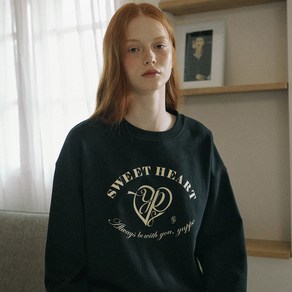 엽페 여성용 HEART SWEATSHIRT