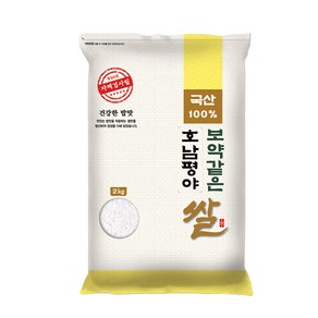 대한농산 2024년산 햅쌀 보약같은 호남평야쌀, 보통등급, 2kg, 1개