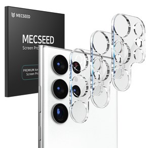 MECSEED 3CX 고투명 휴대폰 카메라 렌즈 풀커버 강화유리 필름 3p 세트, 1세트