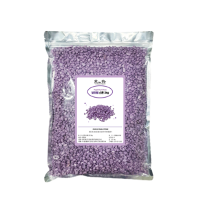 로라펫 펄 스톤 어항 바닥재 3kg, 보라, 1개