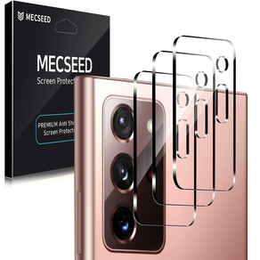 MECSEED 3CX 고투명 휴대폰 카메라 렌즈 풀커버 강화유리 액정보호필름 3p 세트