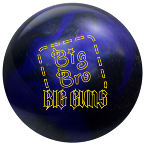 스웨그 로드필드 BIG BRO BIG GUNS 볼링공, BLACK + PURPLE, 1개