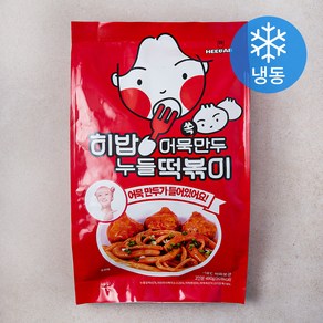 히밥 어묵쏙만두 누들 떡볶이 밀키트 (냉동), 490g, 1개