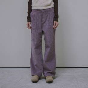 펀프롬펀 여성용 CORDUROY TWO TUCK PANTS