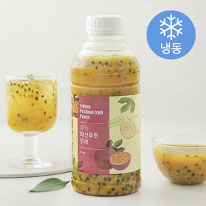 냉동 패션푸릇 퓌레 (냉동), 1개, 1kg