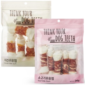 Think your dog teeth 치킨 6p + 소고기 6p 세트