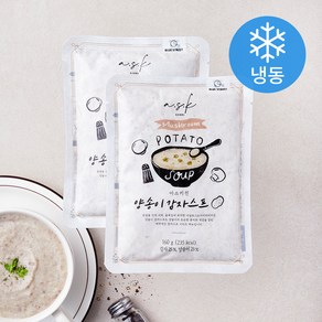 아소키친 양송이 감자스프 (냉동), 160g, 2개