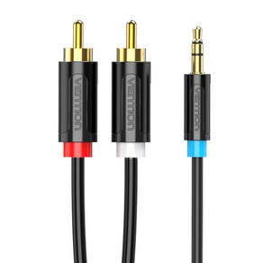 벤션 순동 3.5mm 스테레오 2 RCA 오디오 케이블 5m