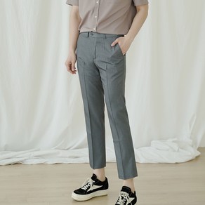 타운클로 남성용 냉감 통기성 여름용 라인좋은 9부 쿨 슬랙스
