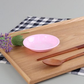 레트로 분식그릇 떡볶이 팝 삼총사 2호, PINK, 10개